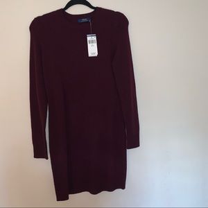 I am selling this red wine dress by Polo Ralph Lauren.